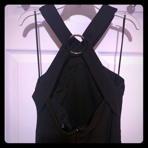 Topshop Halter Neck Formal Dress